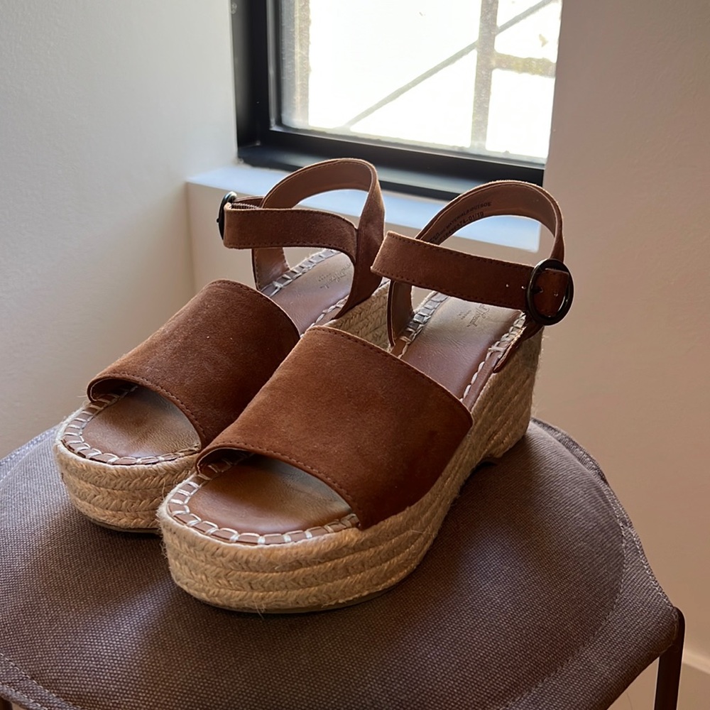 Brown suede Espadrilles
